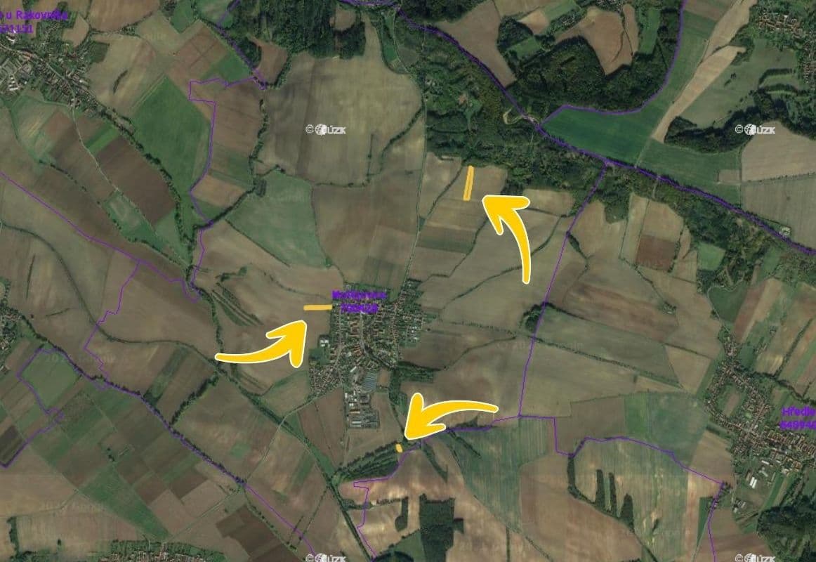 plot for sale, 5,018 m², Mutějovice, Středočeský Region plot for sale, 5,018 m², Mutějovice, Středočeský Region