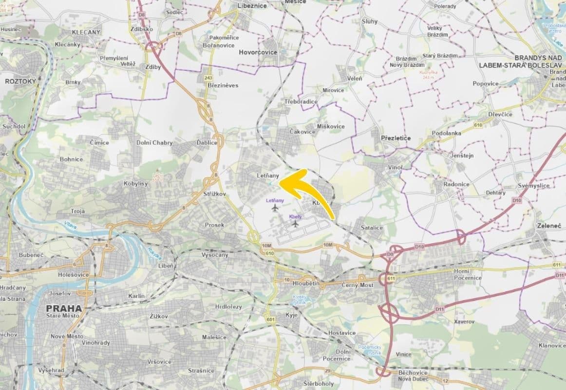 plot for sale, 1,622 m², Prague, Prague plot for sale, 1,622 m², Prague, Prague