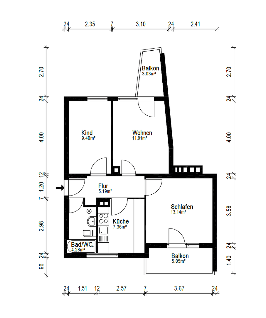 flat to rent, 13 m², Heilbronn, Baden-Württemberg flat to rent, 13 m², Heilbronn, Baden-Württemberg