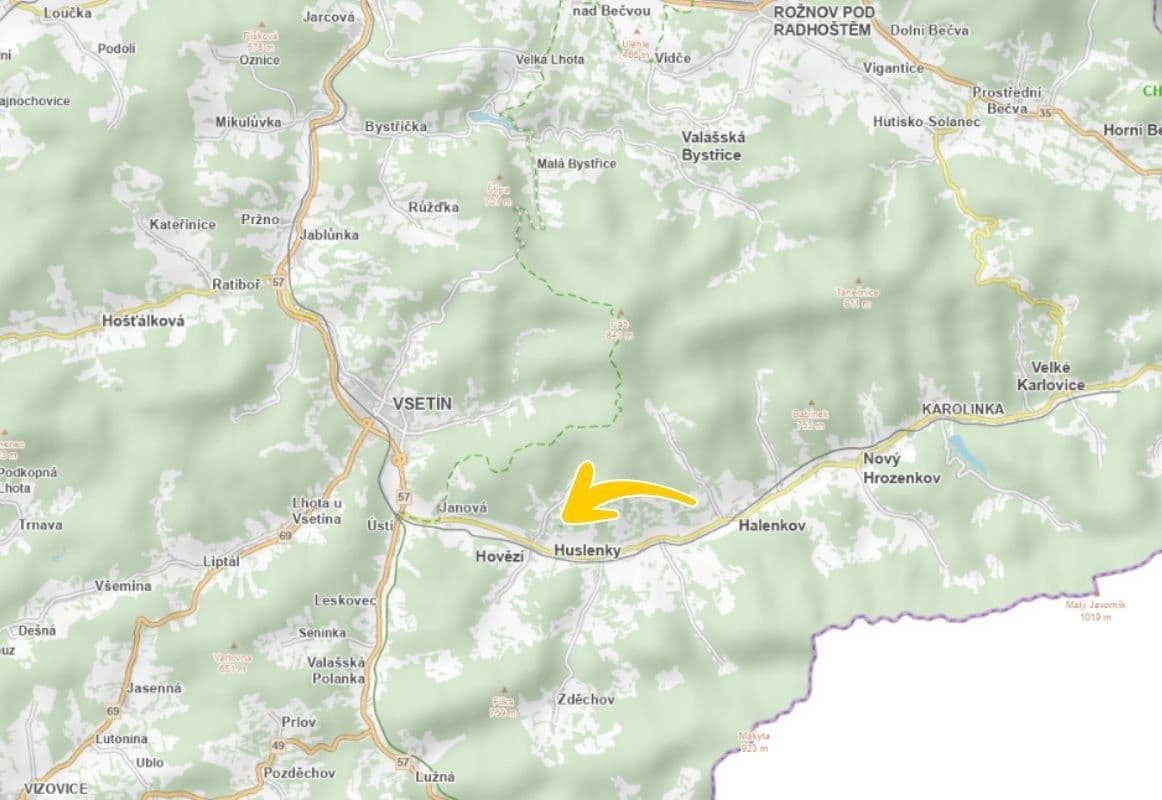 plot for sale, 4,815 m², Hovězí, Zlínský Region plot for sale, 4,815 m², Hovězí, Zlínský Region