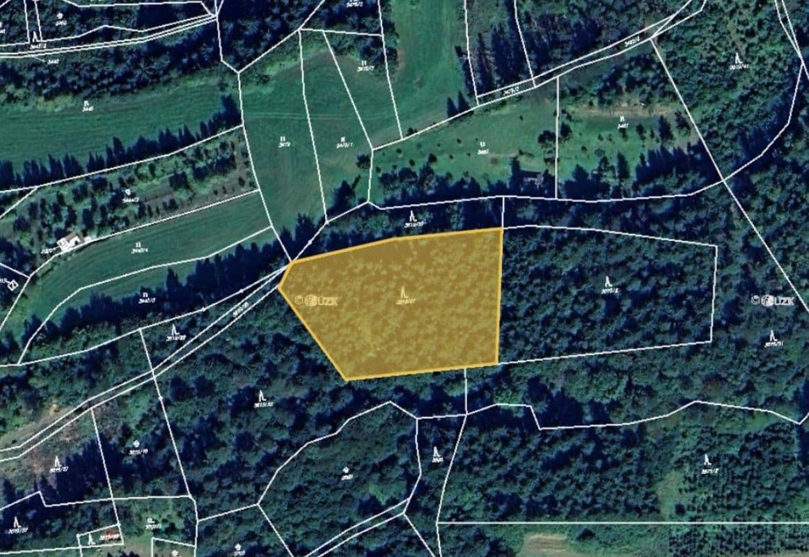 plot for sale, 4,815 m², Hovězí, Zlínský Region plot for sale, 4,815 m², Hovězí, Zlínský Region