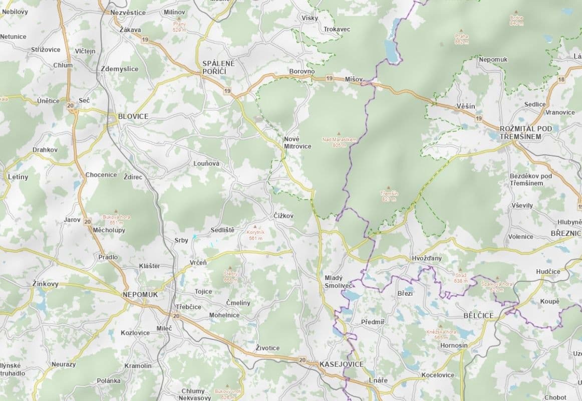 plot for sale, 26,130 m², Sedliště, Plzeňský Region plot for sale, 26,130 m², Sedliště, Plzeňský Region