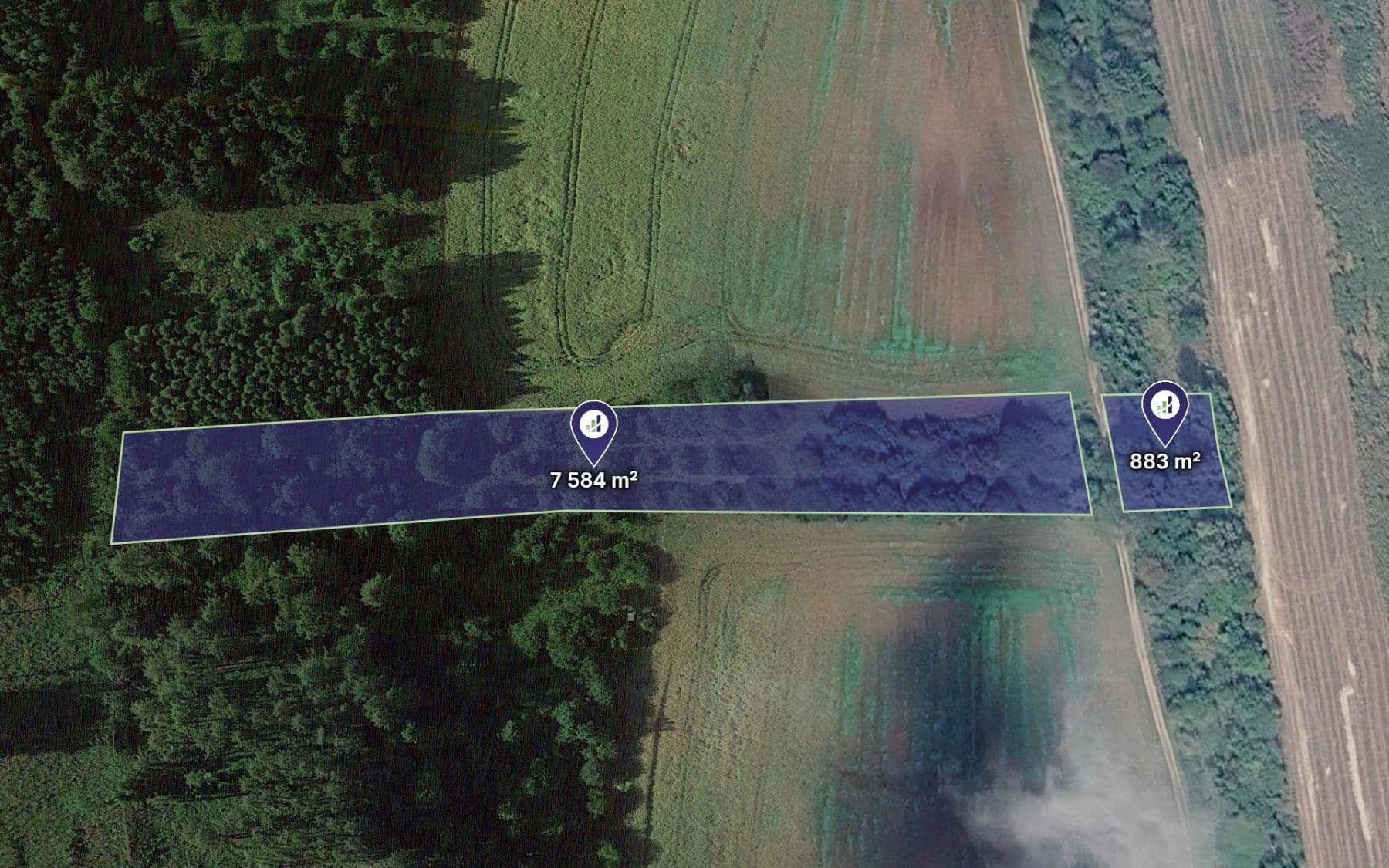 plot for sale, 8,467 m², Městečko Trnávka, Pardubický Region plot for sale, 8,467 m², Městečko Trnávka, Pardubický Region