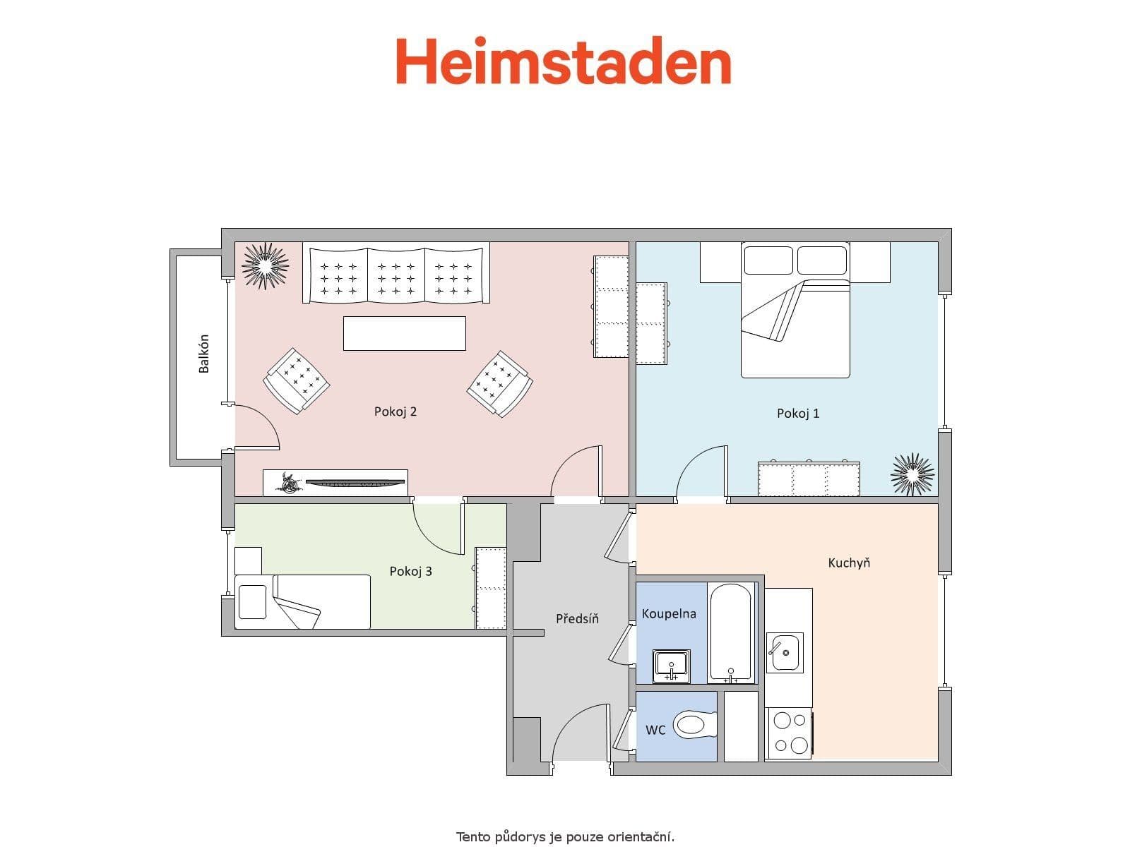 3 bedroom flat to rent, 73 m², Dlouhá třída, Havířov, Moravskoslezský Region 3 bedroom flat to rent, 73 m², Dlouhá třída, Havířov, Moravskoslezský Region