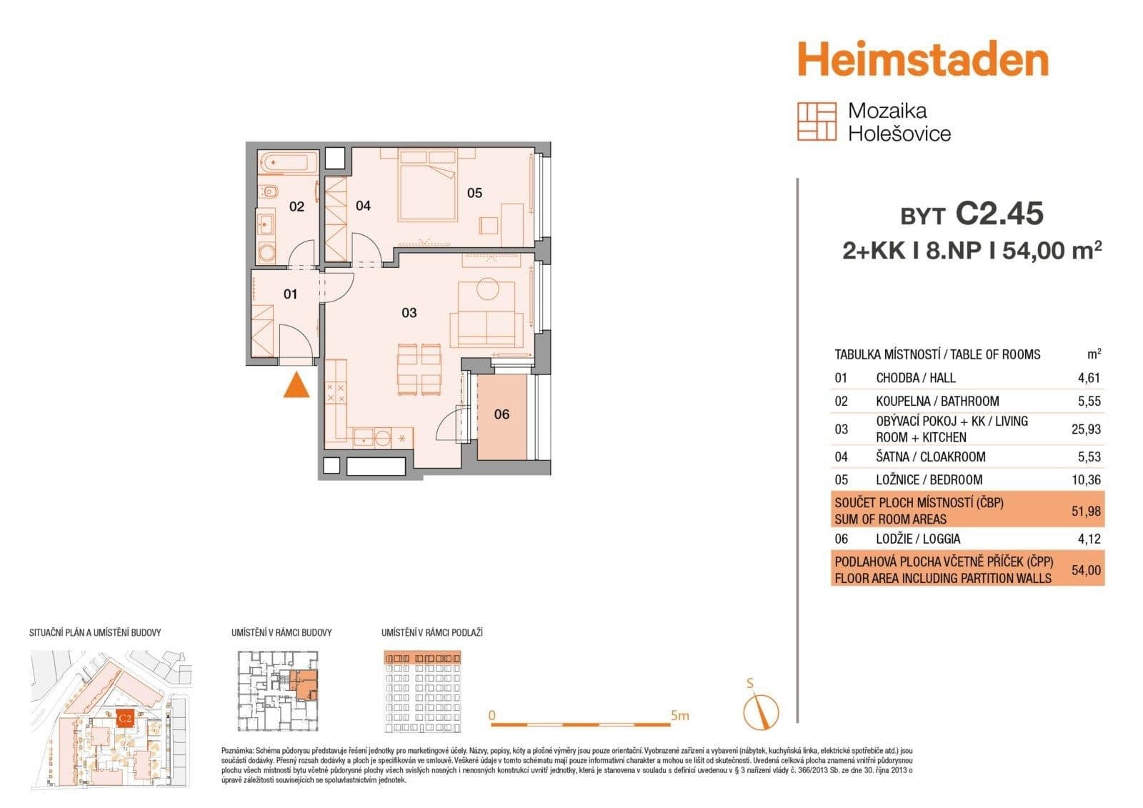 1 bedroom with open-plan kitchen flat to rent, 54 m², U Pergamenky, Prague, Prague 1 bedroom with open-plan kitchen flat to rent, 54 m², U Pergamenky, Prague, Prague