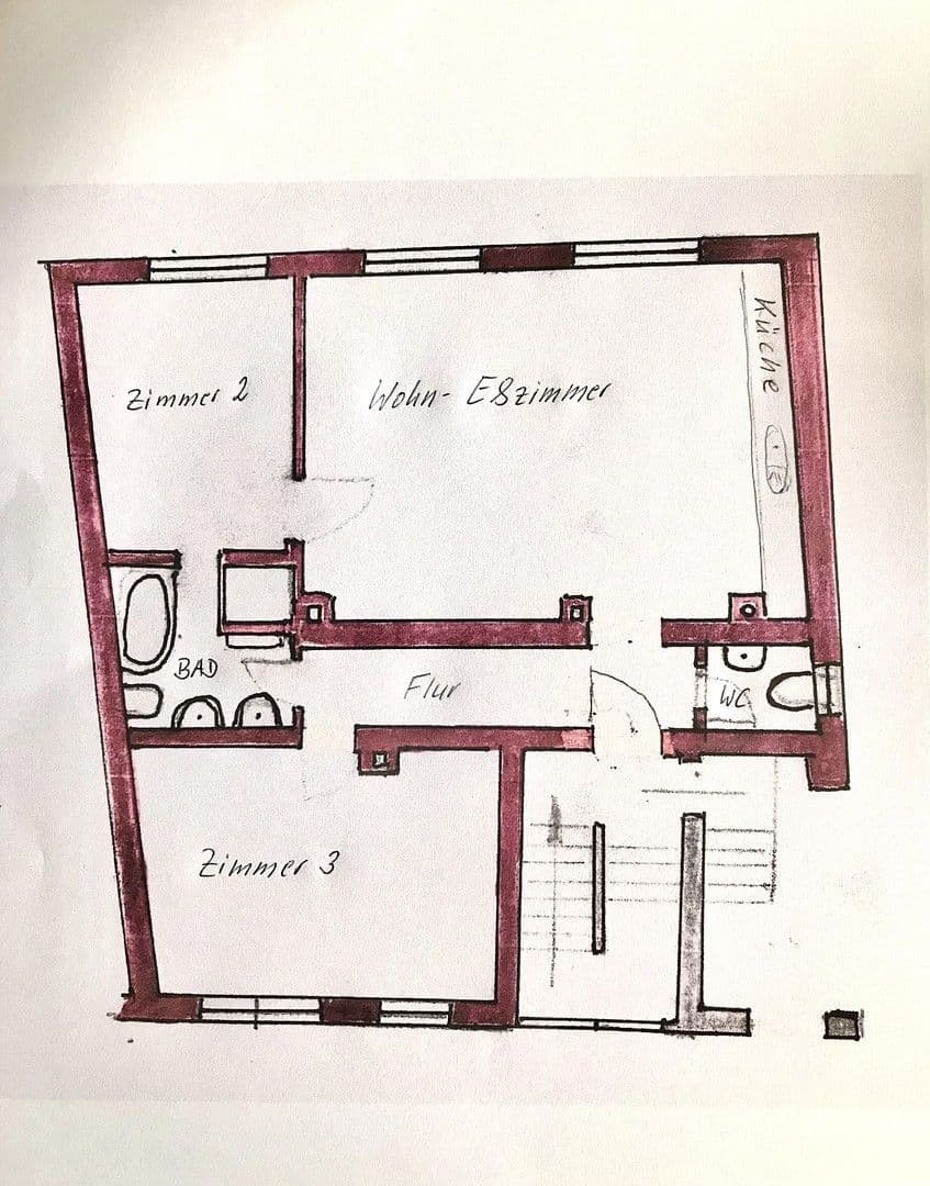 3 bedroom flat for sale, 93 m², Mannheim, Baden-Württemberg 3 bedroom flat for sale, 93 m², Mannheim, Baden-Württemberg