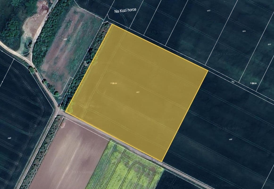 plot for sale, 3,547 m², Borotice, Jihomoravský Region plot for sale, 3,547 m², Borotice, Jihomoravský Region