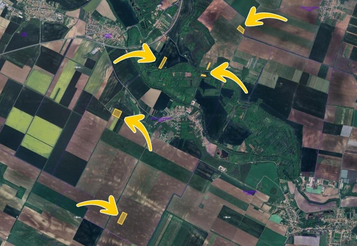 plot for sale, 3,547 m², Borotice, Jihomoravský Region plot for sale, 3,547 m², Borotice, Jihomoravský Region