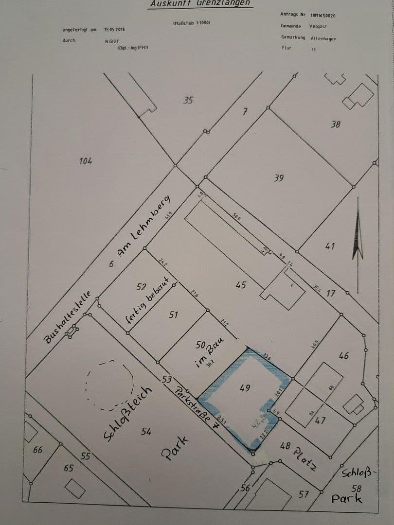 plot for sale, 1,300 m², Parkstraße 2, Velgast, Mecklenburg-Vorpommern plot for sale, 1,300 m², Parkstraße 2, Velgast, Mecklenburg-Vorpommern