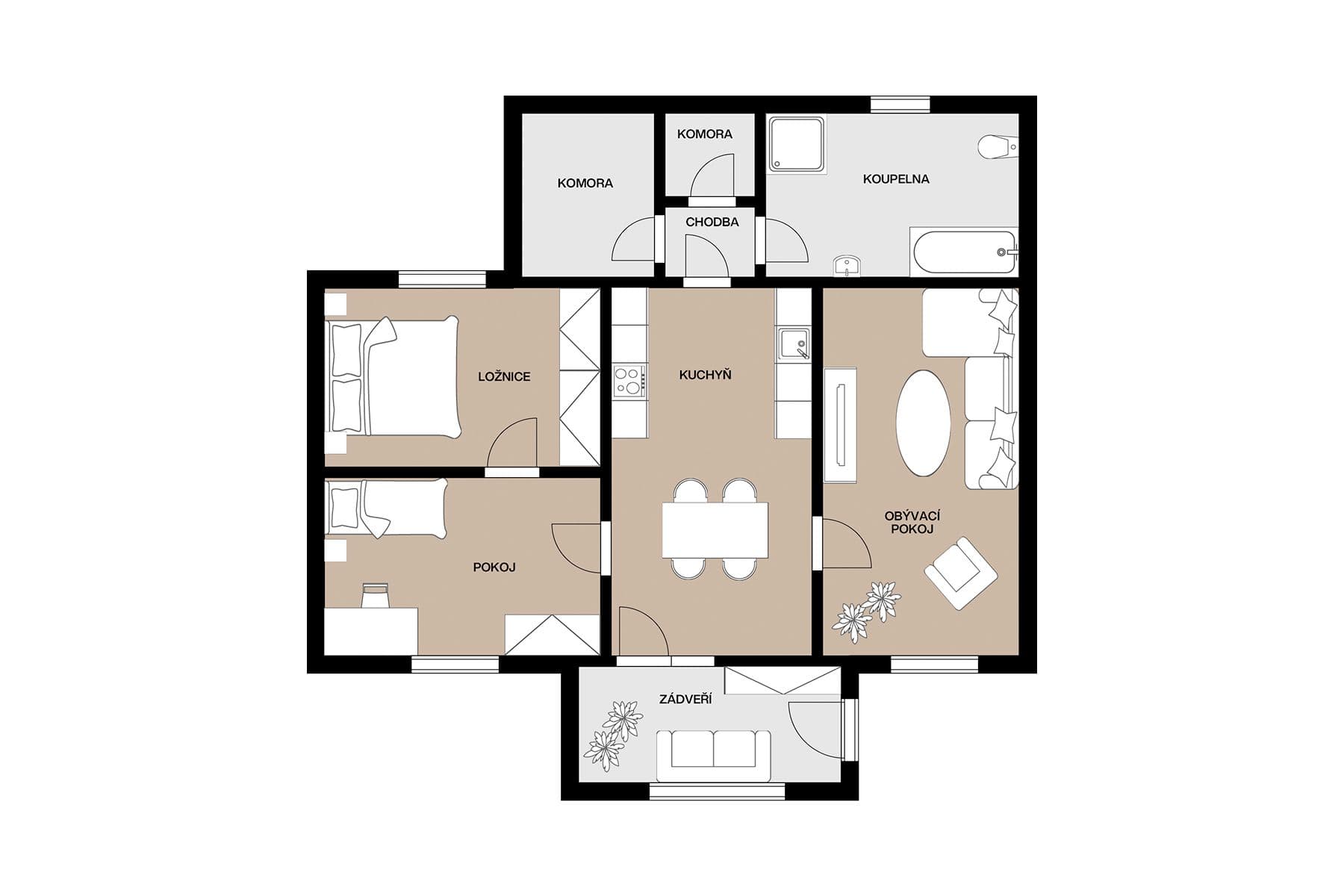 house for sale, 2,032 m², Nezdřev, Plzeňský Region house for sale, 2,032 m², Nezdřev, Plzeňský Region