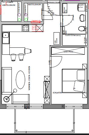 2 bedroom flat to rent, 59 m², Neuendettelsau, Bavaria 2 bedroom flat to rent, 59 m², Neuendettelsau, Bavaria