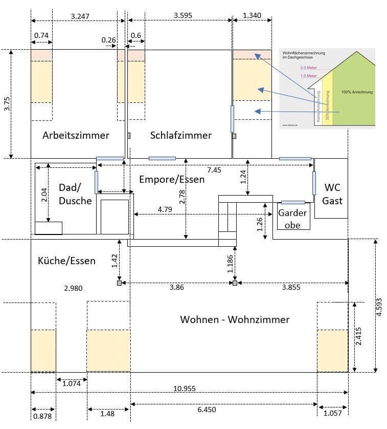 3 bedroom flat to rent, 104 m², Akademiestraße, 18, Karlsruhe, Baden-Württemberg 3 bedroom flat to rent, 104 m², Akademiestraße, 18, Karlsruhe, Baden-Württemberg