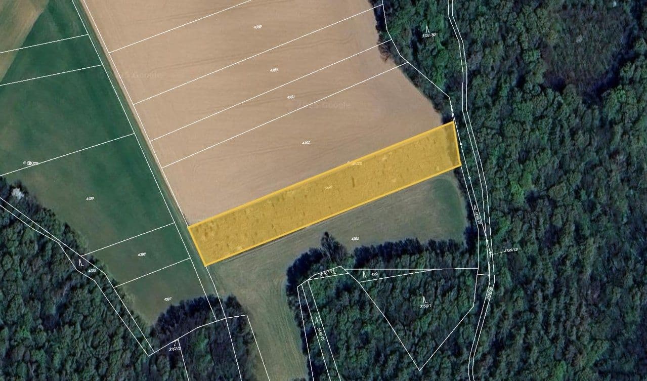 plot for sale, 23,194 m², Prusy-Boškůvky, Jihomoravský Region plot for sale, 23,194 m², Prusy-Boškůvky, Jihomoravský Region