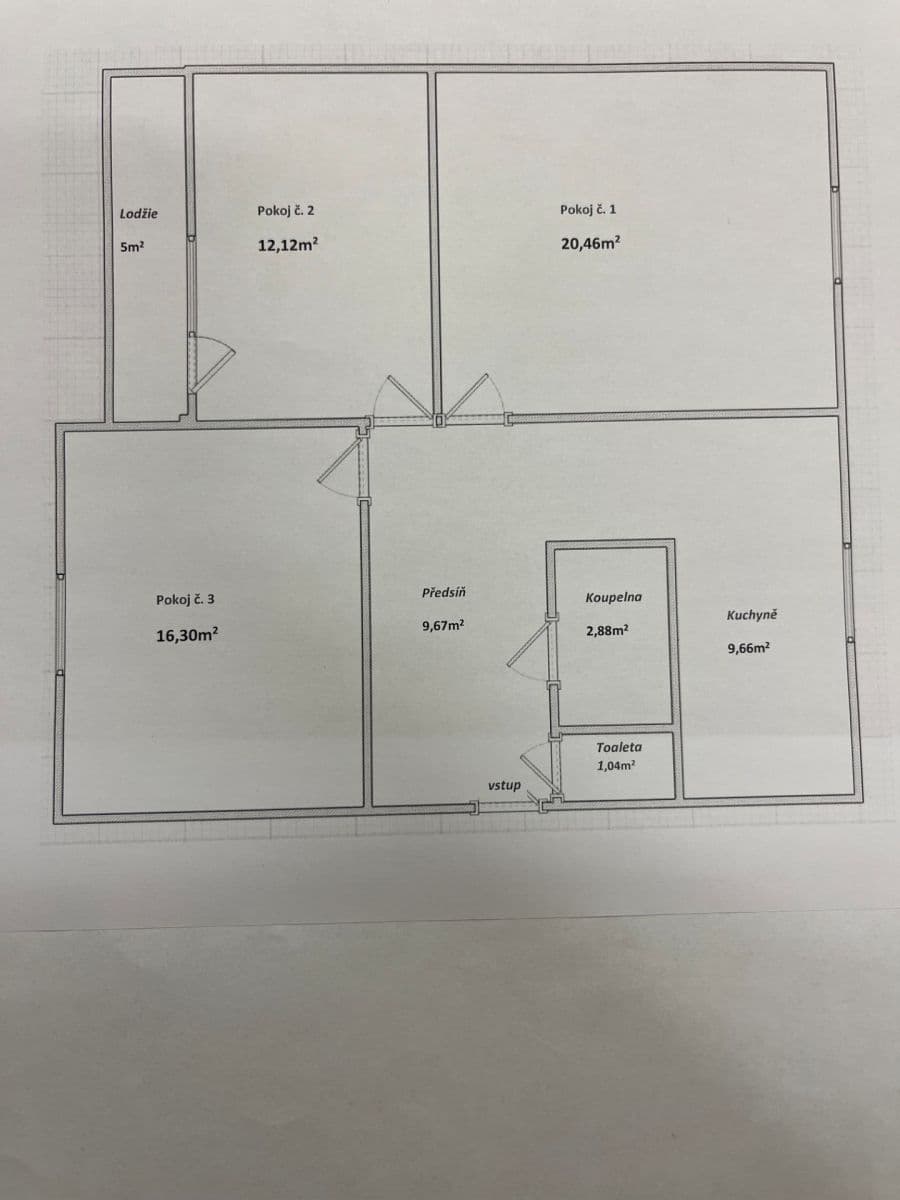 3 bedroom flat for sale, 72 m², Břeclavská, Plzeň, Plzeňský Region 3 bedroom flat for sale, 72 m², Břeclavská, Plzeň, Plzeňský Region