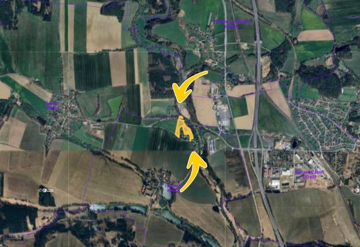 plot for sale, 11,922 m², Chotoviny, Jihočeský Region plot for sale, 11,922 m², Chotoviny, Jihočeský Region