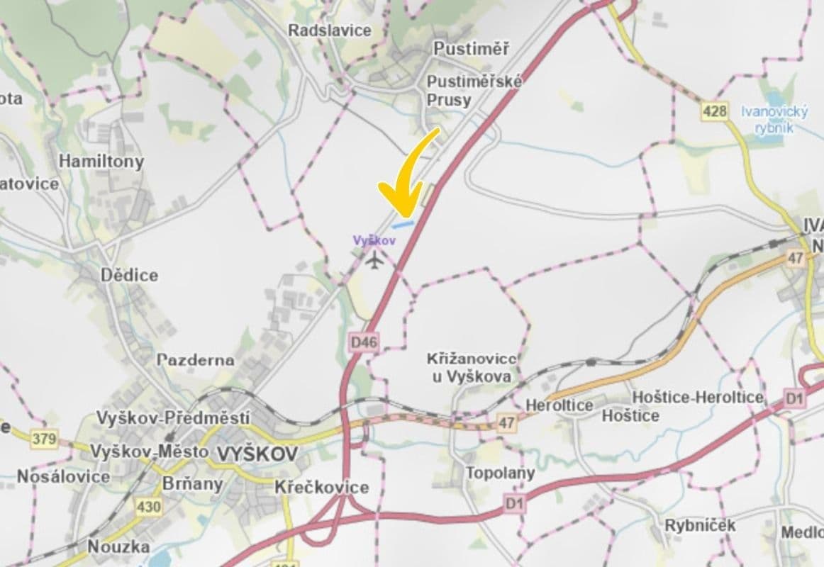 plot for sale, 697 m², Pustiměř, Jihomoravský Region plot for sale, 697 m², Pustiměř, Jihomoravský Region