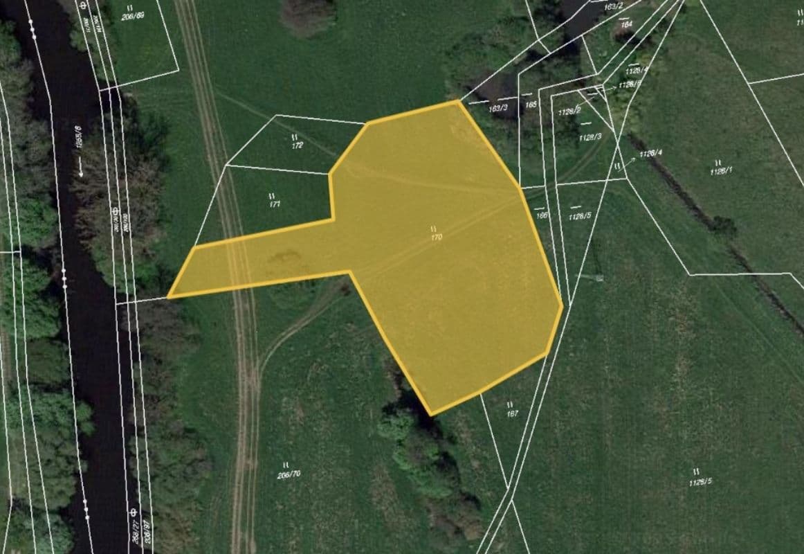 plot for sale, 5,435 m², Brodce, Středočeský Region plot for sale, 5,435 m², Brodce, Středočeský Region