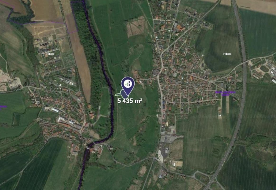 plot for sale, 5,435 m², Brodce, Středočeský Region plot for sale, 5,435 m², Brodce, Středočeský Region