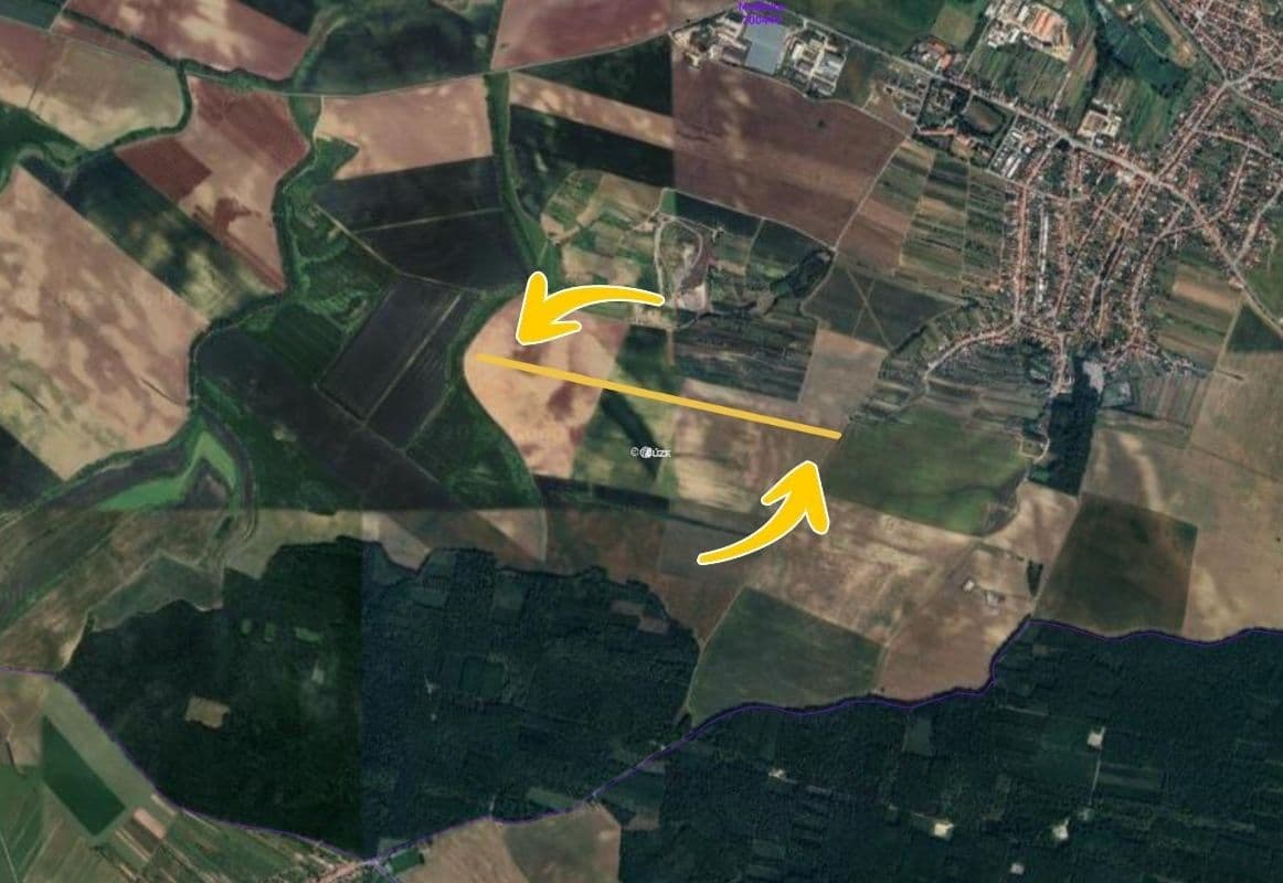 plot for sale, 57,876 m², Mutěnice, Jihomoravský Region plot for sale, 57,876 m², Mutěnice, Jihomoravský Region