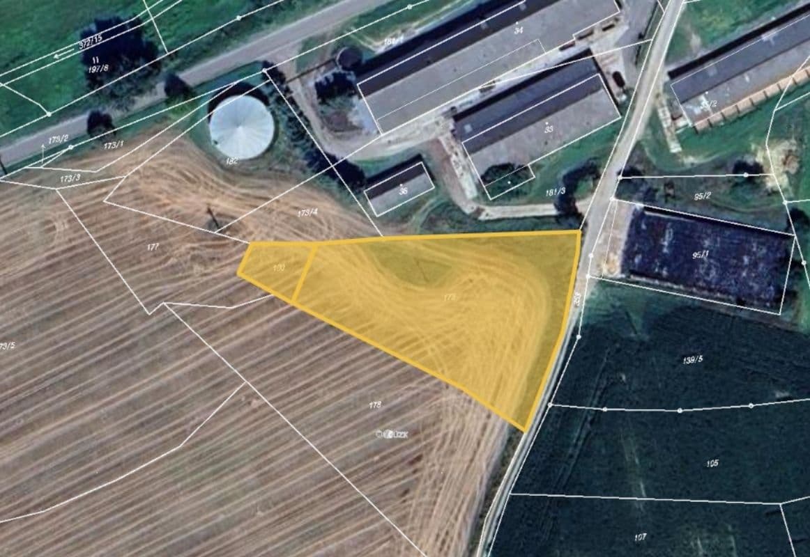 plot for sale, 10,992 m², Hrazany, Jihočeský Region plot for sale, 10,992 m², Hrazany, Jihočeský Region