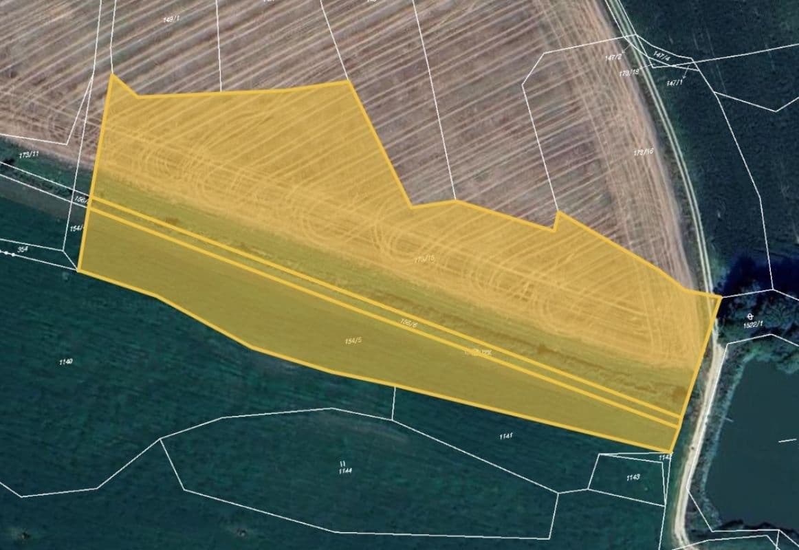 plot for sale, 10,992 m², Hrazany, Jihočeský Region plot for sale, 10,992 m², Hrazany, Jihočeský Region