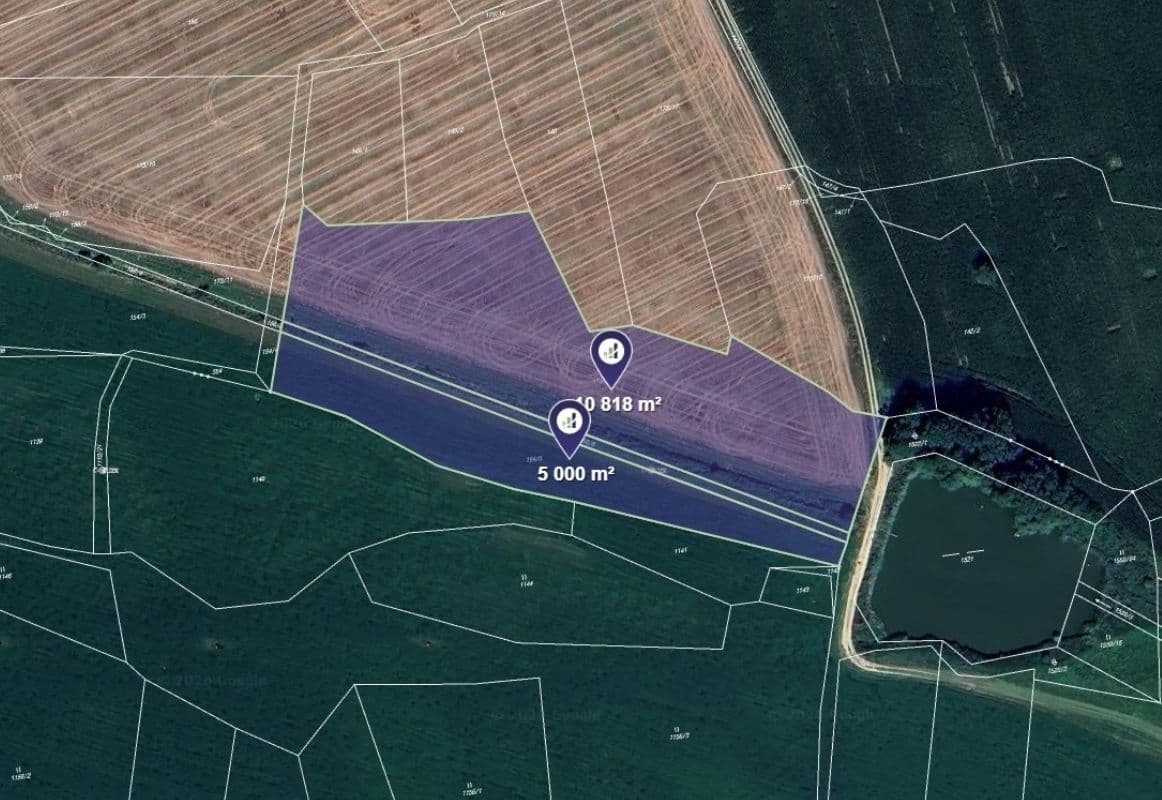 plot for sale, 10,992 m², Hrazany, Jihočeský Region plot for sale, 10,992 m², Hrazany, Jihočeský Region