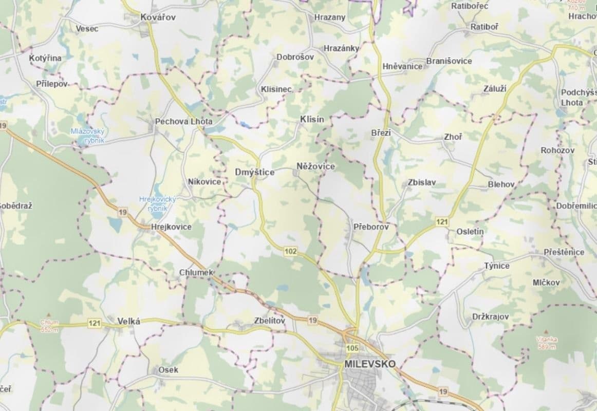 plot for sale, 10,992 m², Hrazany, Jihočeský Region plot for sale, 10,992 m², Hrazany, Jihočeský Region
