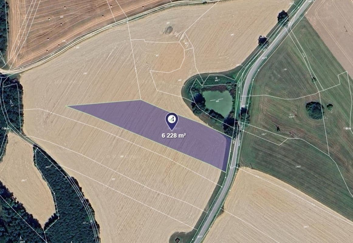 plot for sale, 11,585 m², Hrazany, Jihočeský Region plot for sale, 11,585 m², Hrazany, Jihočeský Region