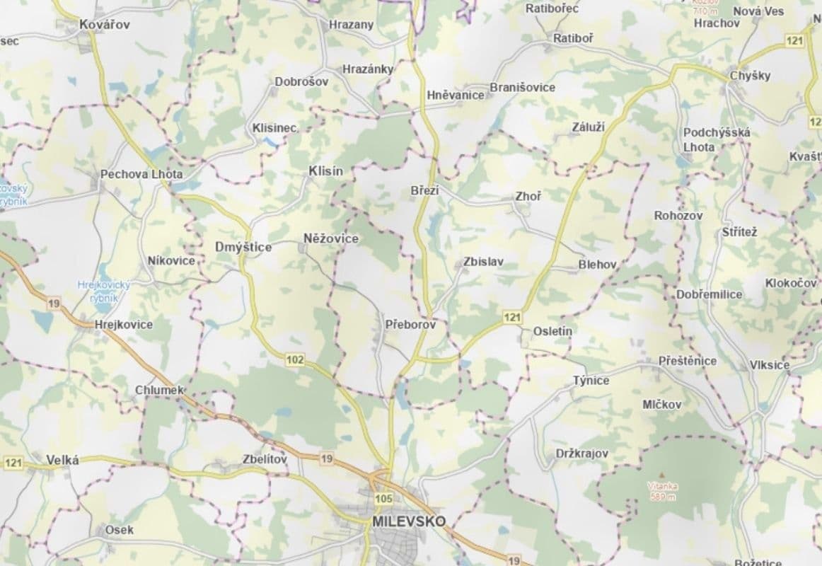 plot for sale, 11,585 m², Hrazany, Jihočeský Region plot for sale, 11,585 m², Hrazany, Jihočeský Region