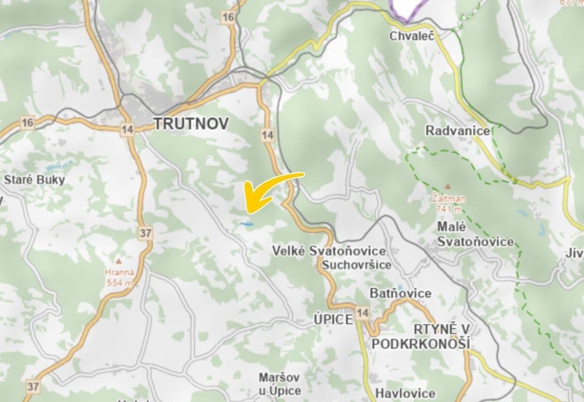 plot for sale, 17,451 m², Trutnov, Královéhradecký Region plot for sale, 17,451 m², Trutnov, Královéhradecký Region