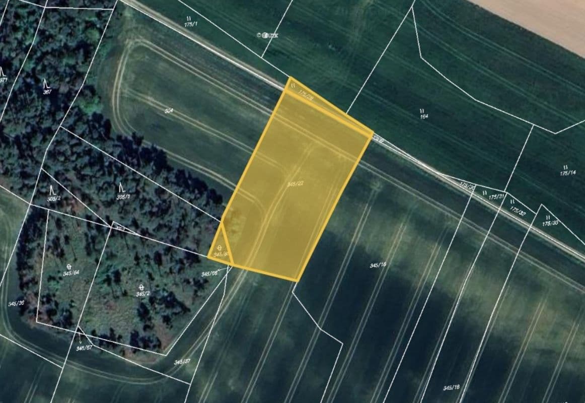 plot for sale, 3,818 m², Pyšel, Vysočina Region plot for sale, 3,818 m², Pyšel, Vysočina Region