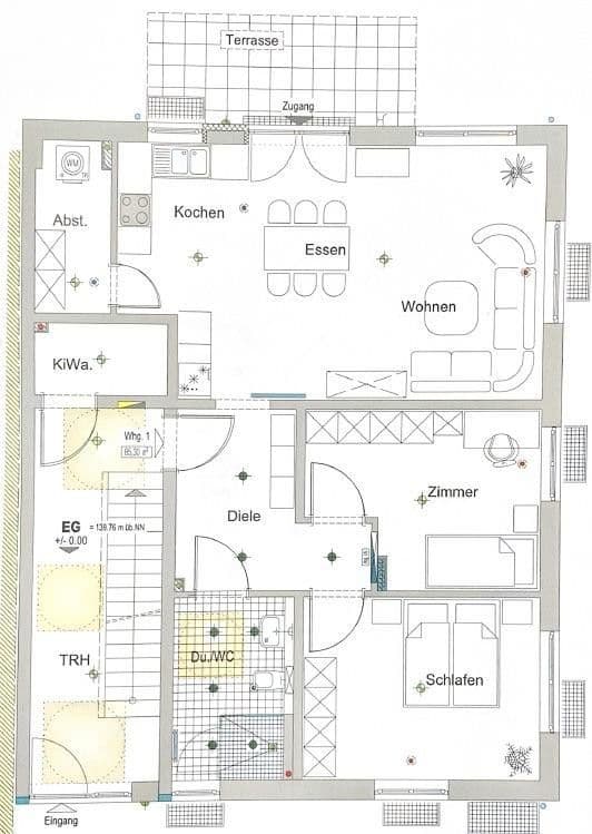 3 bedroom flat to rent, 90 m², Wiesenbach, Baden-Württemberg 3 bedroom flat to rent, 90 m², Wiesenbach, Baden-Württemberg