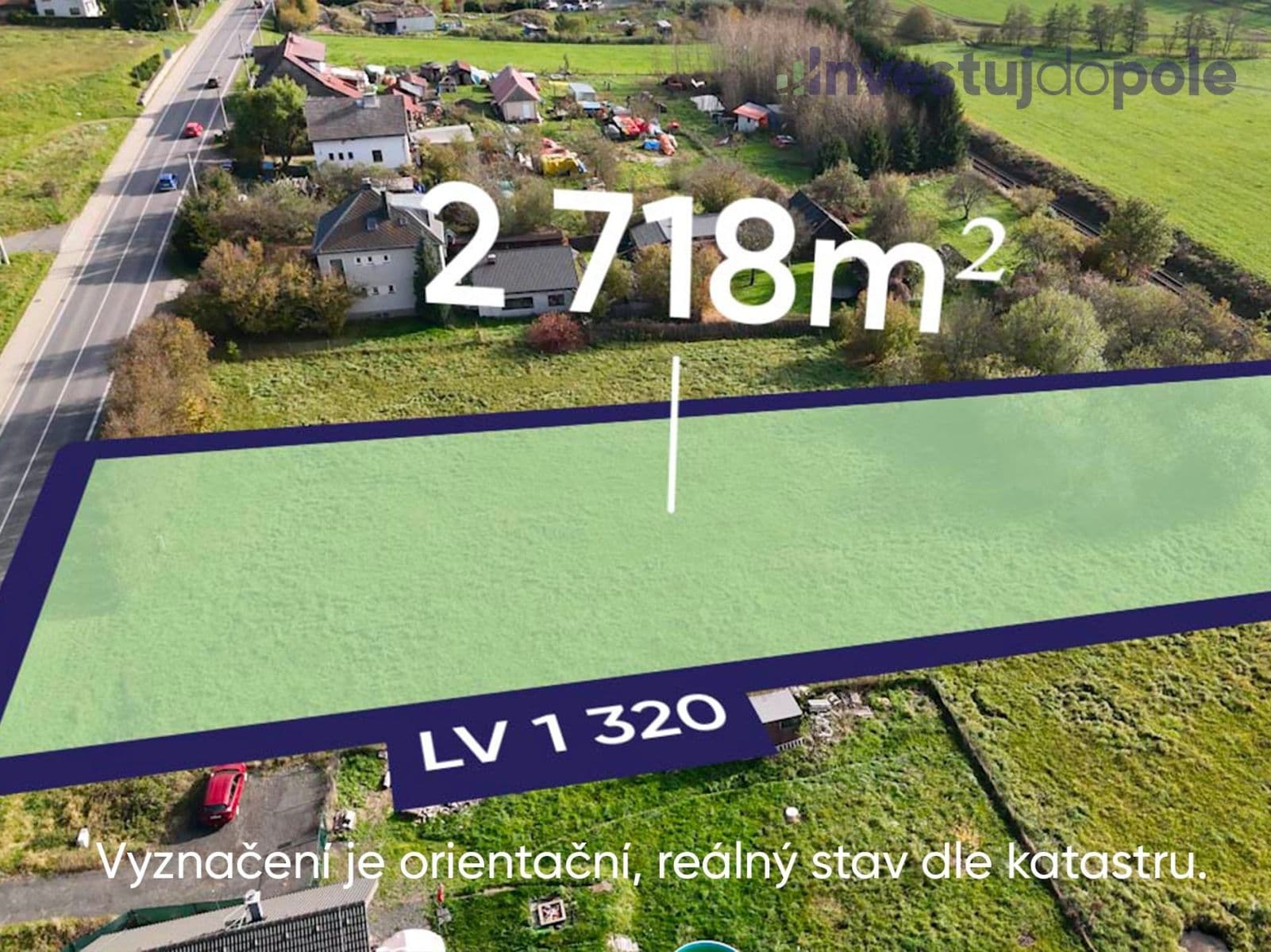 plot for sale, 2,718 m², Karlovice, Liberecký Region plot for sale, 2,718 m², Karlovice, Liberecký Region
