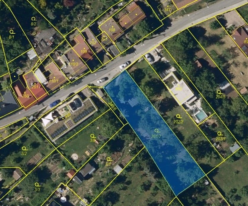 plot for sale, 923 m², Luleč, Jihomoravský Region plot for sale, 923 m², Luleč, Jihomoravský Region