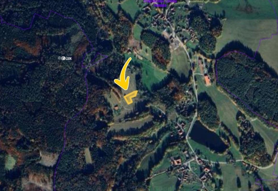 plot for sale, 2,006 m², Slavče, Jihočeský Region plot for sale, 2,006 m², Slavče, Jihočeský Region