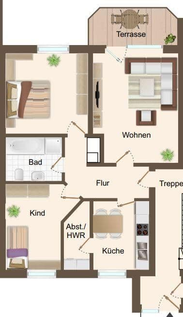3 bedroom flat to rent, 76 m², Von Braunstraße 8, Diepholz, Lower Saxony 3 bedroom flat to rent, 76 m², Von Braunstraße 8, Diepholz, Lower Saxony