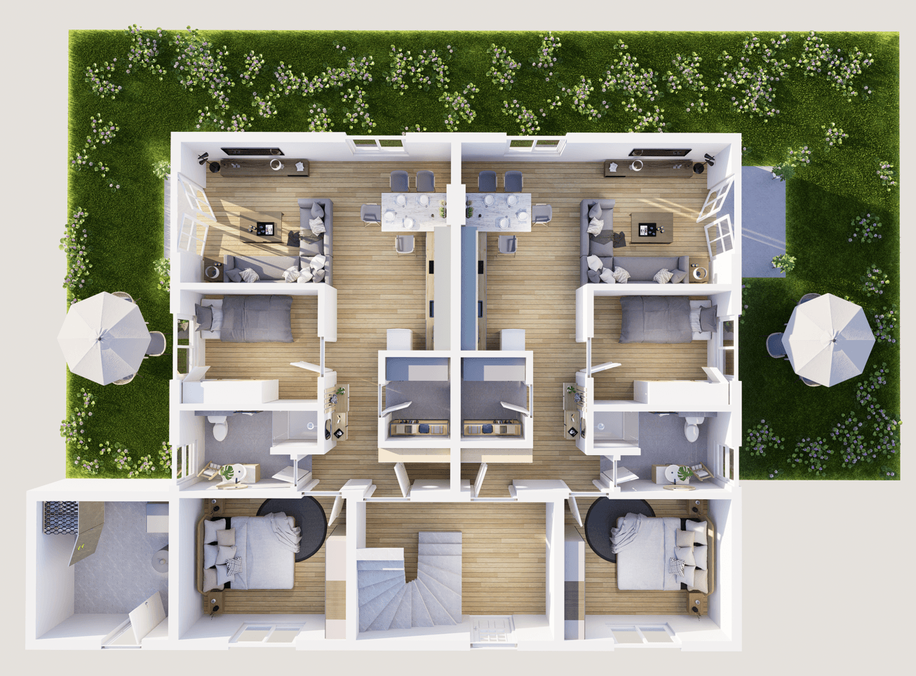 3 bedroom flat to rent, 61 m², An't Kalvertun 2, Wittmund, Lower Saxony 3 bedroom flat to rent, 61 m², An't Kalvertun 2, Wittmund, Lower Saxony