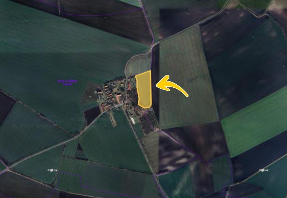 plot for sale, 2,809 m², Okřínek, Středočeský Region plot for sale, 2,809 m², Okřínek, Středočeský Region