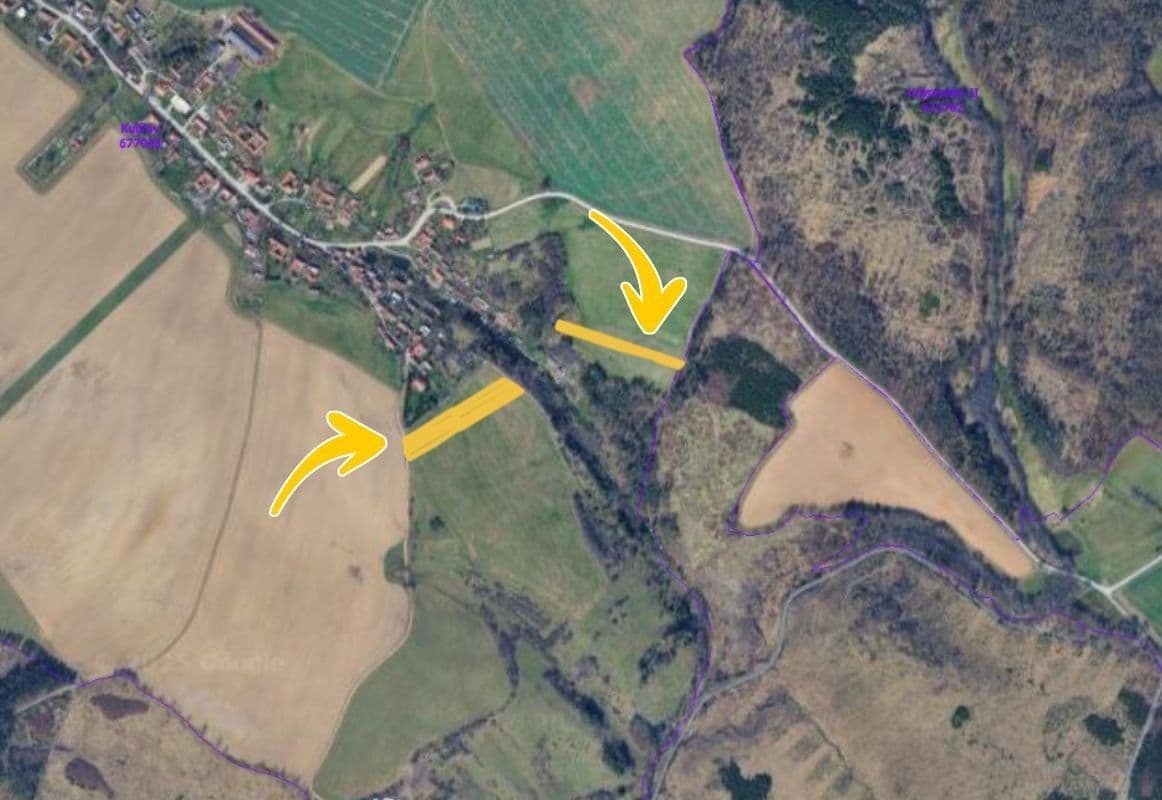 plot for sale, 1,581 m², Kulířov, Jihomoravský Region plot for sale, 1,581 m², Kulířov, Jihomoravský Region