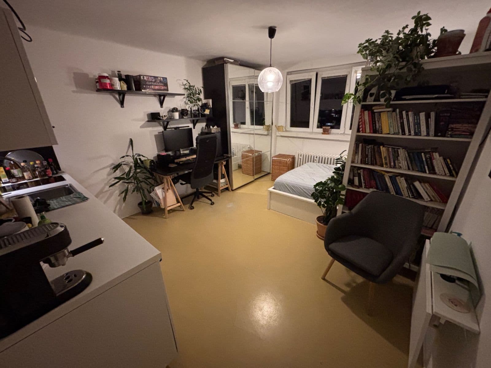 Studio flat to rent, 26 m², Velvarská, Prague, Prague Studio flat to rent, 26 m², Velvarská, Prague, Prague