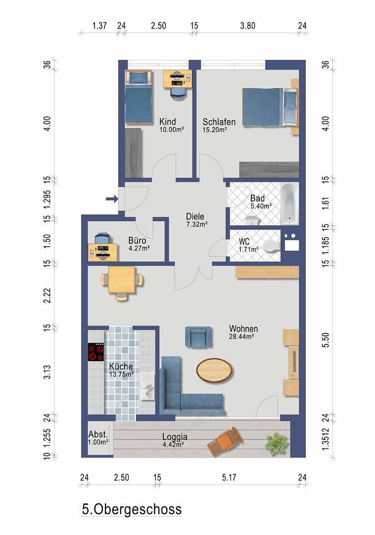 3 bedroom flat for sale, 89 m², Solingen, North Rhine-Westphalia 3 bedroom flat for sale, 89 m², Solingen, North Rhine-Westphalia