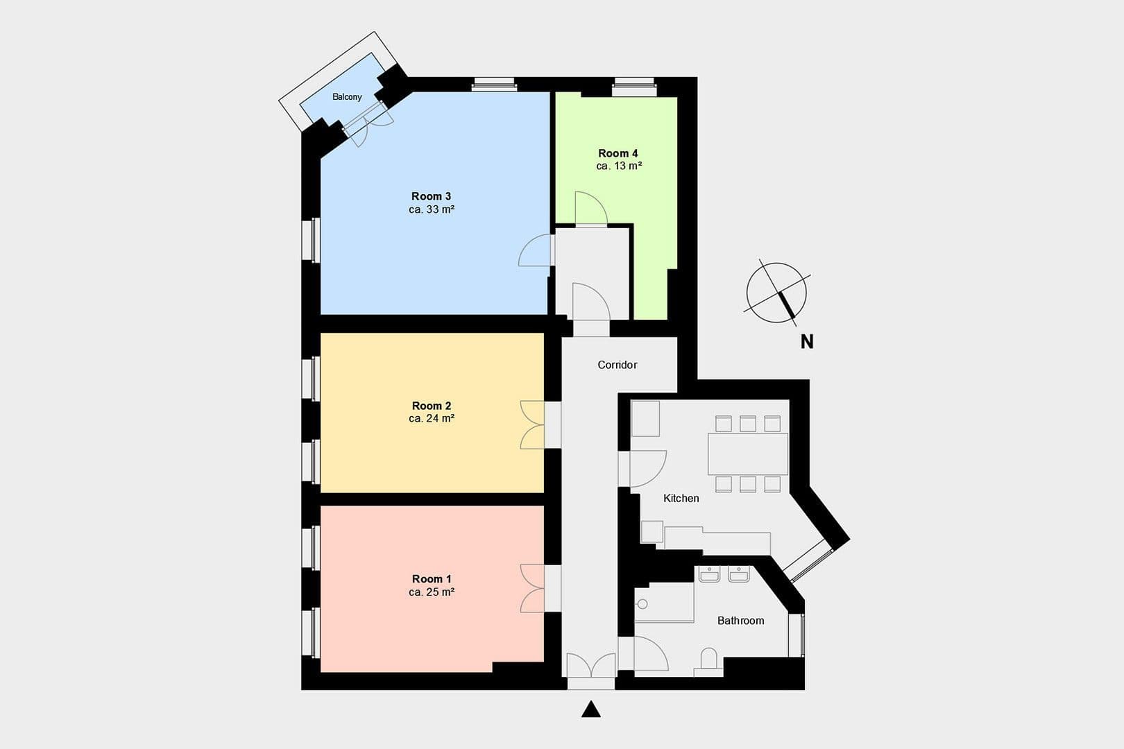4 bedroom flat to rent, 25 m², Curvystr. 29, Berlin, Berlin 4 bedroom flat to rent, 25 m², Curvystr. 29, Berlin, Berlin