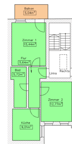 2 bedroom flat to rent, 52 m², Neue Straße 13, Magdbeurg, Saxony-Anhalt 2 bedroom flat to rent, 52 m², Neue Straße 13, Magdbeurg, Saxony-Anhalt