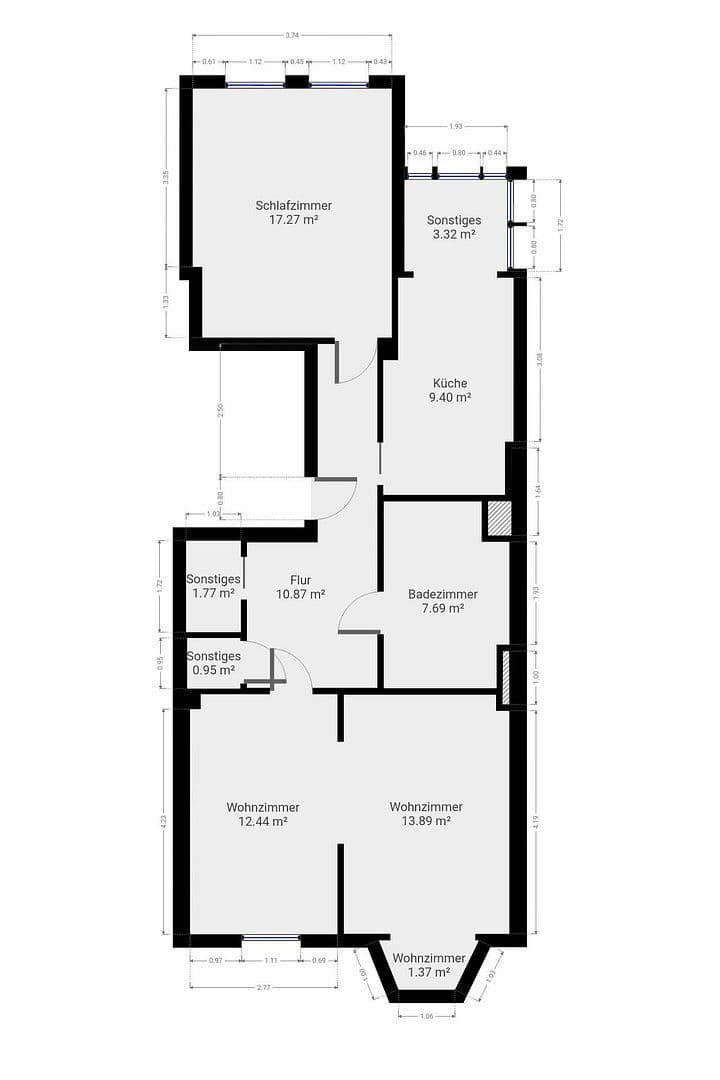 2 bedroom flat for sale, 80 m², Bremen, Bremen 2 bedroom flat for sale, 80 m², Bremen, Bremen