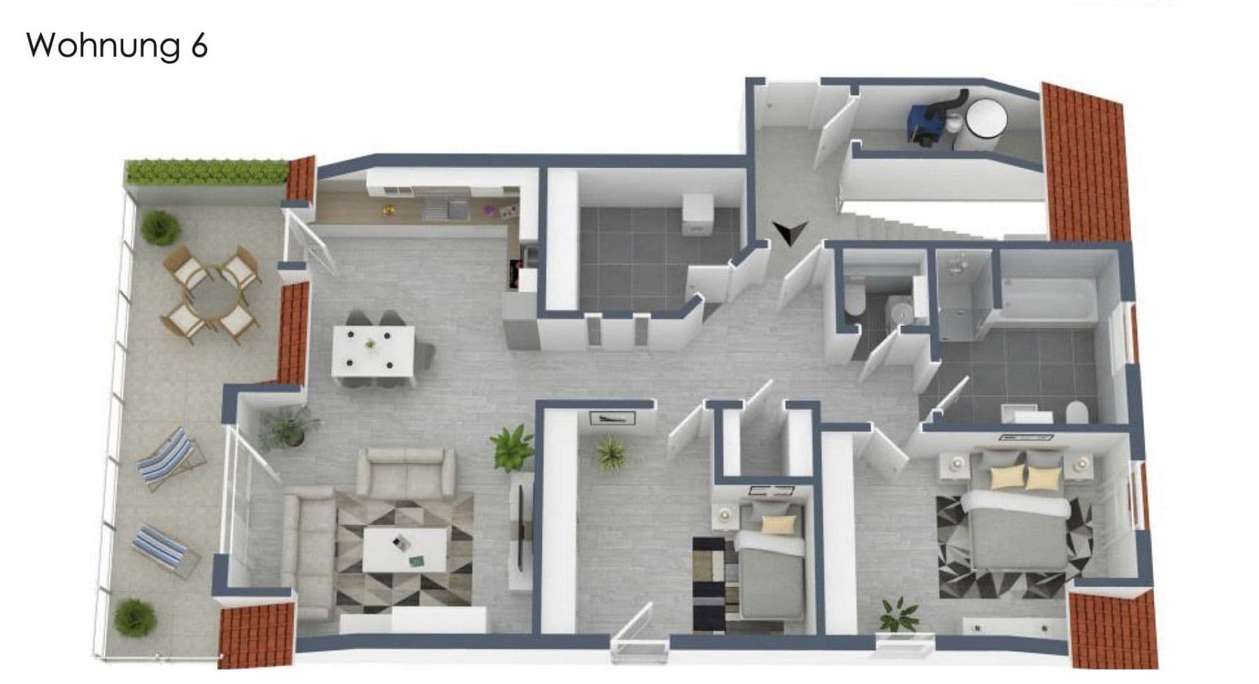 3 bedroom flat to rent, 93 m², An der Johanniskirche 13, Hildesheim, Lower Saxony 3 bedroom flat to rent, 93 m², An der Johanniskirche 13, Hildesheim, Lower Saxony