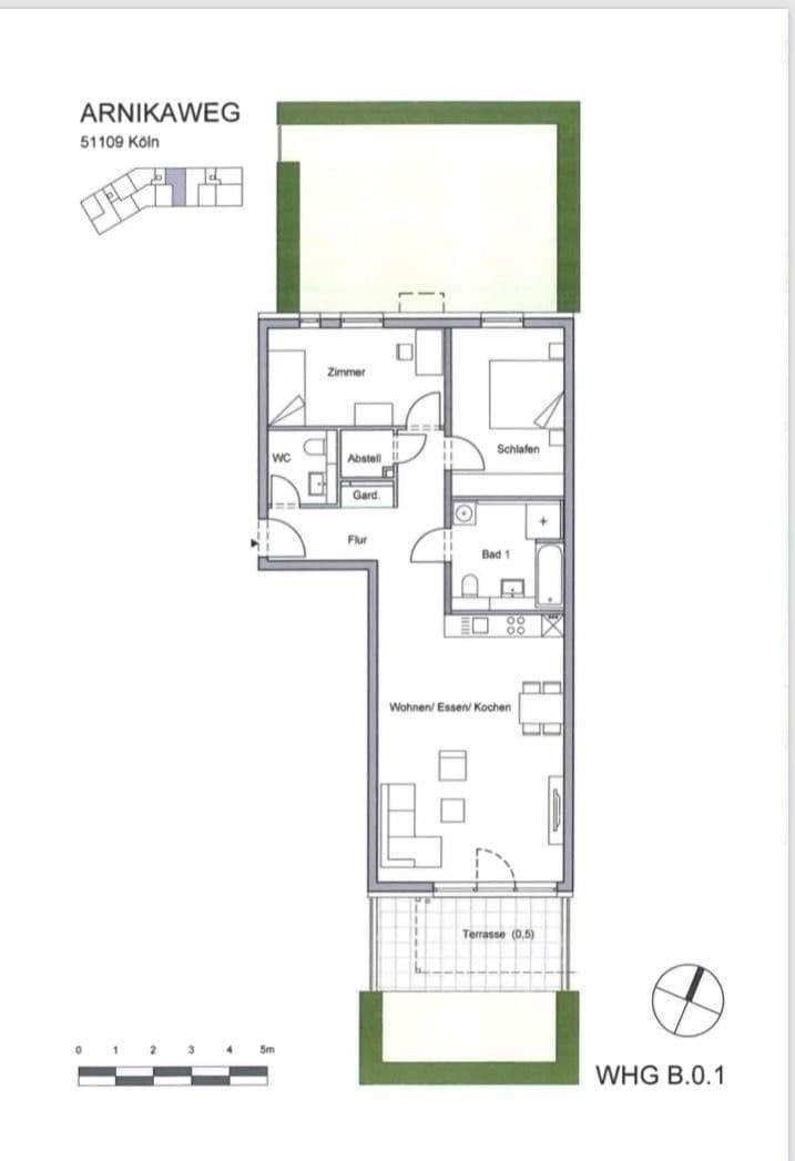 3 bedroom flat to rent, 92 m², Köln, North Rhine-Westphalia 3 bedroom flat to rent, 92 m², Köln, North Rhine-Westphalia
