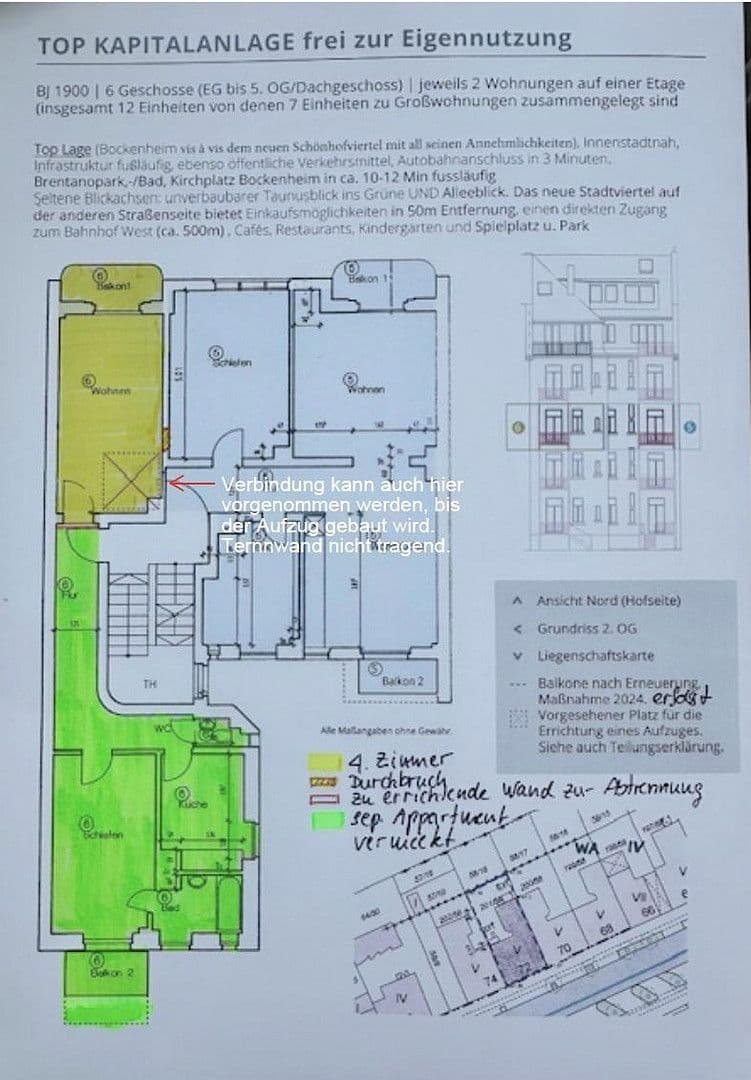 4 bedroom flat for sale, 95 m², Frankfurt, Hesse 4 bedroom flat for sale, 95 m², Frankfurt, Hesse