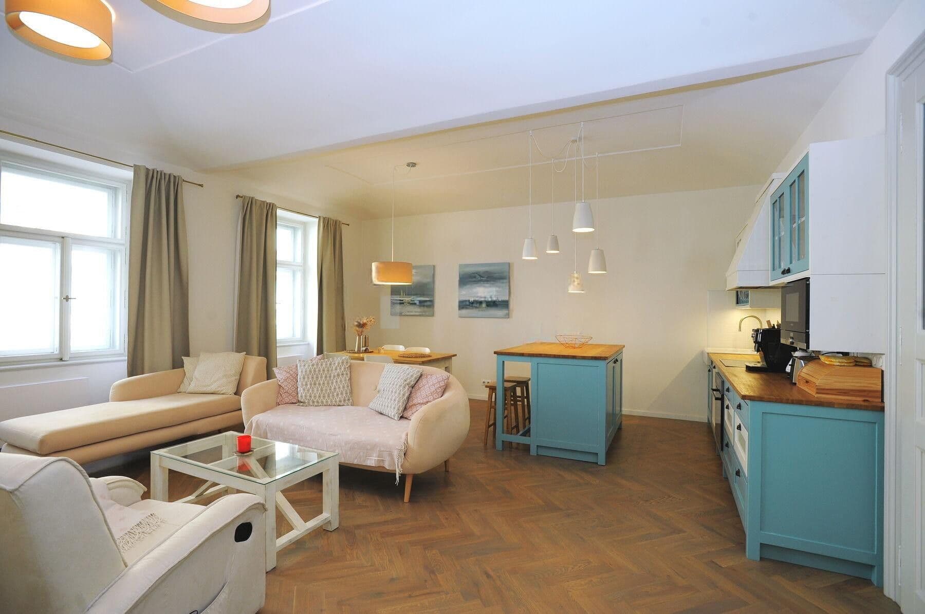 1 bedroom with open-plan kitchen flat to rent, 84 m², Žatecká, Prague, Prague 1 bedroom with open-plan kitchen flat to rent, 84 m², Žatecká, Prague, Prague