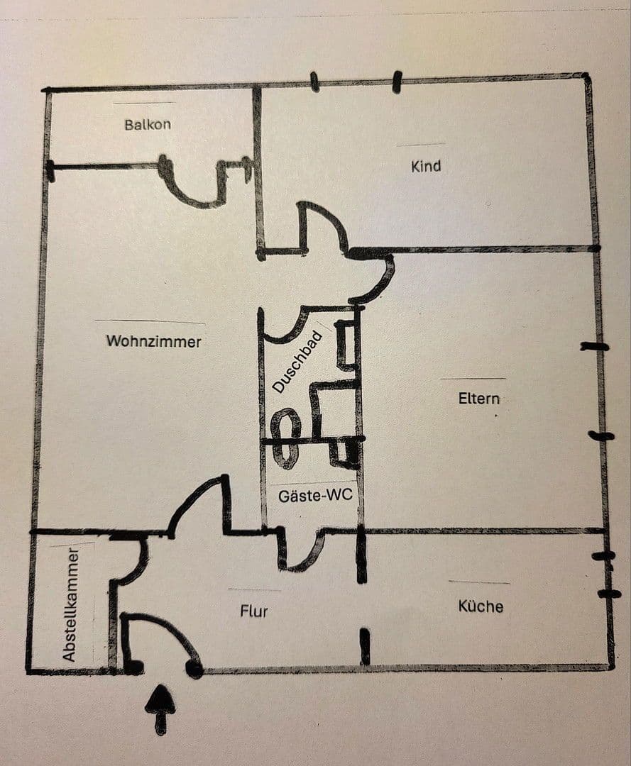 3 bedroom flat to rent, 74 m², Daimlerstr. 8, Maintal, Hesse 3 bedroom flat to rent, 74 m², Daimlerstr. 8, Maintal, Hesse
