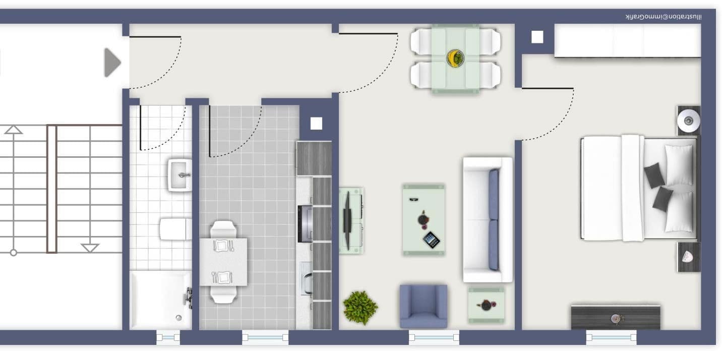 2 bedroom flat to rent, 49 m², Rüppurrer Str. 20c, Karlsruhe, Baden-Württemberg 2 bedroom flat to rent, 49 m², Rüppurrer Str. 20c, Karlsruhe, Baden-Württemberg